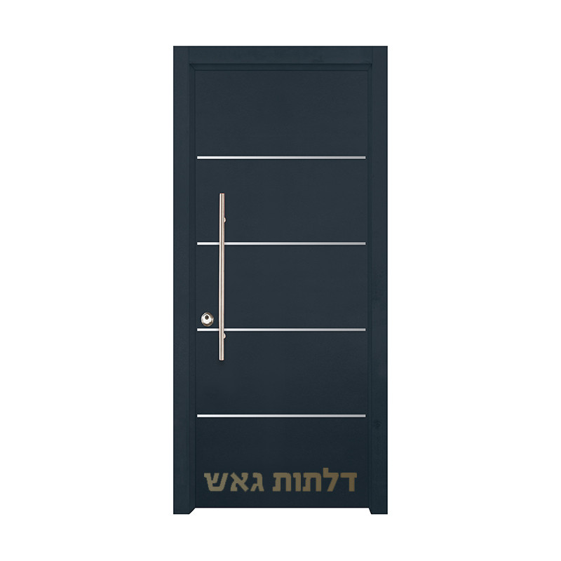 דלת שיק פסי ניקל - 235